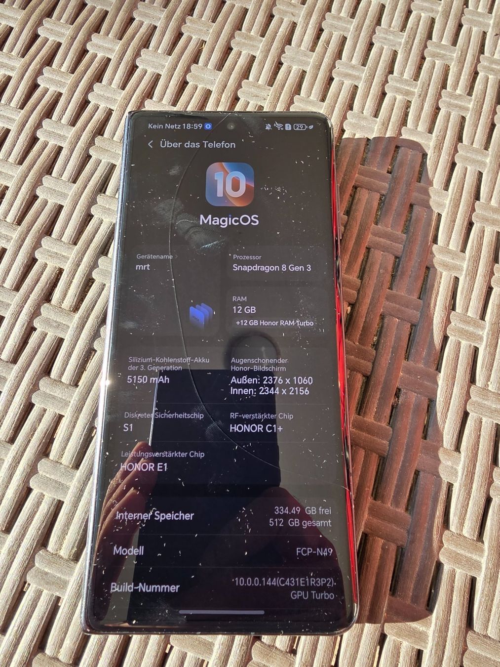 Honor Telefoni cellulari / Smartphones: Honor Magic V3 512GB – Difettoso da Eiken venduto da Marcovolt 3